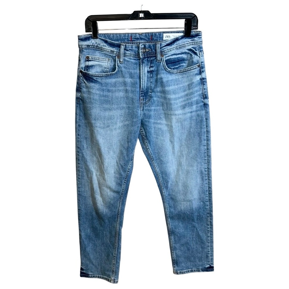 Zara Jeans Women’s Size 4 Blue Light Wash Straight 30x16